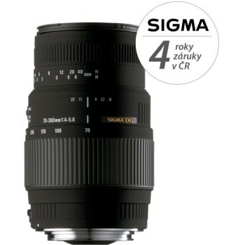 SIGMA 70-300mm f/4-5.6 DG Macro Canon