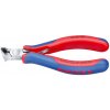 Electronics cvikacie kliešte čelné s multi-komponentnými rukoväťami 120 mm KNIPEX 08130