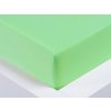 XPOSE® Detská jersey plachta Exclusive – svetlo zelená 70x140 cm, Jersey