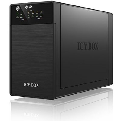 ICY BOX IB-RD3620SU3 External 2 bay RAID system for 3.5" SATA I/II/III HDDs 20621
