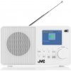 Sieťovo-batériové rádio DAB+, FM JVC RA-E611W-DAB