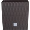 kvetináč 22,3cm RATOlow DRTS225L-440U umbra plastový PROSPERPLAST