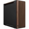 ASUS case PROART PA602 WALNUT WOOD MODERN METAL, Mid Tower, černá - 90DC00J0-B09040