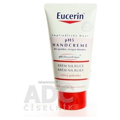 Eucerin pH5 regeneračný krém na ruky pre citlivú pokožku 75 ml