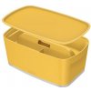 LEITZ Úložný box s vekom MyBox Cosy + Organizér s držadlom, veľkosť S, teplá žltá