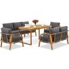 Záhradný nábytok z agátového dreva Mumbai Apetito 7 Garden Point