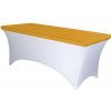 TENTino Elastická čiapka STANDARD na dosku skladacieho stola 152x76 cm VIAC FARIEB Farba obrusu: ZLATÁ / GOLD