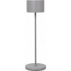 Blomus Prenosná stojaca lampa FAROL 33 cm, LED, sivá