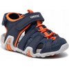 GEOX Sandále B S. Kraze A B1524A-0CE15 C0659 M Navy/Orange (Námornícka modrá/Oranžová)