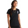 Dámske tričko Specialized Women's S-Logo Tee SS čierna XS