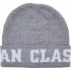 Urban Classics Zimná čapica Logo Jaquard Beanie Grey