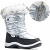 WOJTYŁKO SNEHULE ZIMNÉ TOPÁNKY ZATEPLENÉ OVČOU VLNOU ĽAHKÉ STRIEBORNÉ VEĽ. 36