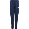 Juniorské tepláky adidas, TIRO 23 PANTS tmavo modrá,biela 140