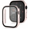 VSETKONAMOBIL 67666 PC FULL COVER Plastový kryt so sklom pre Apple Watch SE / SE 2022 / SE 2023 / SE 2025 (40mm) ružový