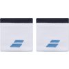 Babolat Logo Wristband White/Drive Blue