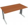 kancelársky stôl rovný 140 cm - CS 1400 čerešňa