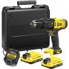 Stanley SFMCD711D2K - AKU vŕtačka príklepová, 18V, FatMax® V20, bezuhlíková, 50Nm, 2× AKU 2,0Ah, kufor