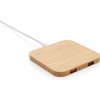 Bezdrôtová nabíjačka 5W s USB z FSC bambusu