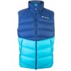 Sir Joseph Ladak Man Vest navy/turquoise pánská zimní péřová vesta XL