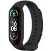 OEM Remienok SILICONE pre hodiny Xiaomi Mi Band 5 / 6 / 7 (čierny)