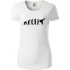 Karate Evolúcia - kop - Dámske tričko z organickej bavlny Origin (GOTS) - XL ( Biela )