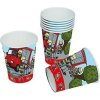 Papierové kelímky 250ml 8ks Hasiči - tib