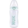 Nuk sklenená dojčenská fľaša New Classic biela 240 ml