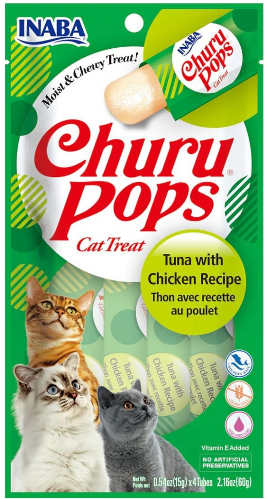 Churu Pops Tuna with Chicken 4 x 15 g