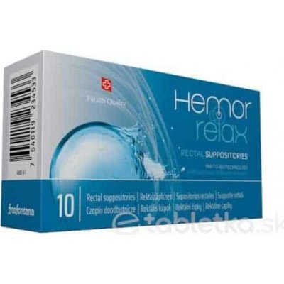 Herb-Pharma Corporation s.r.o. FYTOFONTANA HEMORRELAX rektálne čapíky 10ks