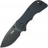 KUBEY Karaji Blackwashed Sandvik 14C28N Blade Black G10 Linerlock KU180P