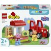 LEG LEGO DUPLO Peppa Pig Traktor a tržnica 10468 STAVEBNICA