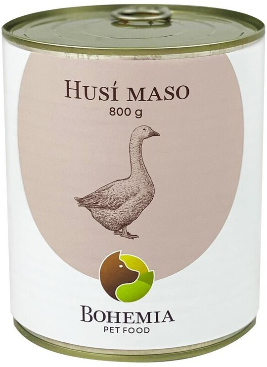 Bohemia Pet Food Husacie mäso vo vlastnej šťave 800 g