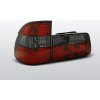 TUNING-TEC Zadné svetlá číra, BMW 5, E39, 1995-2000, Combi, Red Smoke