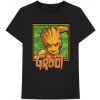 Marvel tričko I am Groot - Groot Square Čierna XL