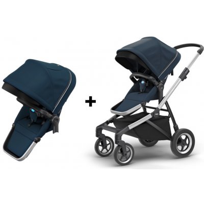 thule sleek navy blue