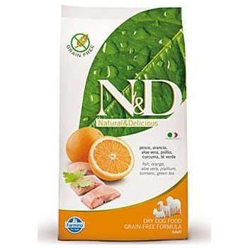 N&D Grain Free Dog Adult Fish & Orange 12 kg