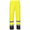 PORTWEST HI-VIS CLASSIC H444 / Reflexné nohavice do dažďa - HV žltá/čierna S