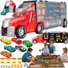 Nákladné auto s autíčkami, 23-dielna sada