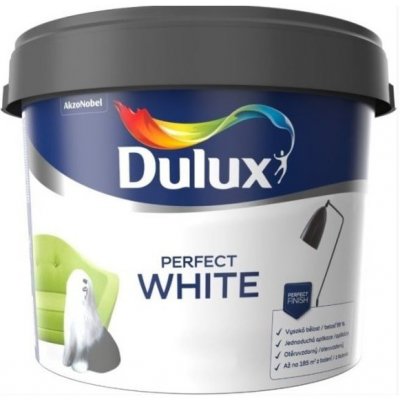Dulux Perfect White snehovo biela farba Balenie: 15+2 kg