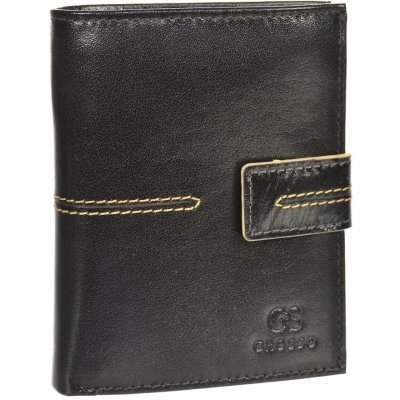 Barebag Čokoládovo pánska kožená peňaženka RFID so zápinkou v krabičke GROSSO hnědá