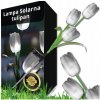 SOLÁRNA ZÁHRADNÁ LAMPA ZAPICHOVACIA LED RUŽA 80cm Solárne Lampy Umelé Kvety