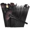 MG Makeup Brushes kozmetické štetce 24 ks čierne