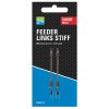 Preston Innovations Záveska Feeder Links Stiff 2 ks - Short 60 mm