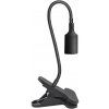 Kobi Flexibilná stolná lampa s klipom PLANTY 1xE27/30W/230V čierna KB0429 + záruka 3 roky zadarmo + záruka 3 roky zadarmo