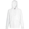 Fruit of the Loom Mikina Lightweight Hooded Sweat s kapucí, raglánová, pánská COT-16214000103 L Bílá