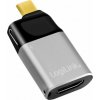 LogiLink Adaptér USB Type-C, na HDMI-A + USB-C, 4K