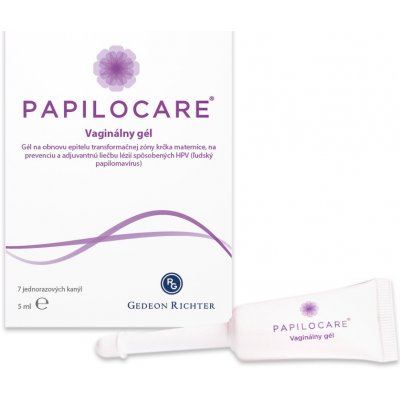 Papilocare vaginálny gél 7x5ml