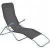 IWHOME Plážové lehátko SIESTA šedé IWH-10160001