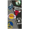 Carbotex bavlnená plážová osuška basketbalové tímy NBA 70 x 170 cm