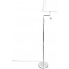 ByRydens ByRydens 1988780-5000-LED Stoj. lampa ORLANDO 1xE27/5W/230V+LED/3W biela/chróm RS0001 + záruka 3 roky zadarmo